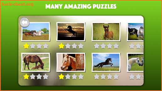 Horse and Pony jigsaw puzzle for kids and toddlers screenshot