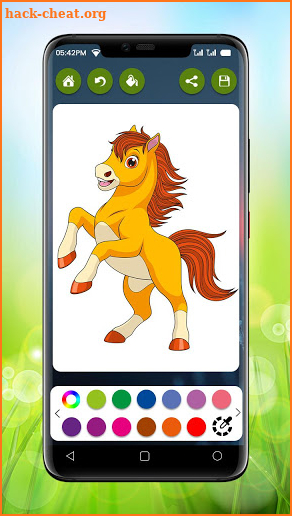 Horse Coloring Pages - Coloring Book screenshot