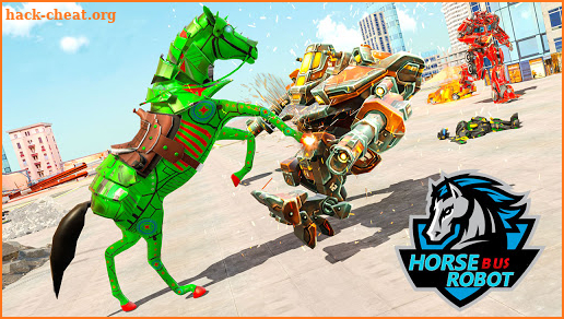 Horse Robot Bus Transform - Robot Transform Wars screenshot