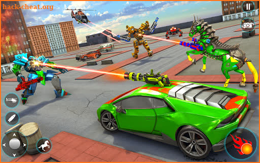 Horse Robot Car Game – Space Robot Transform wars screenshot