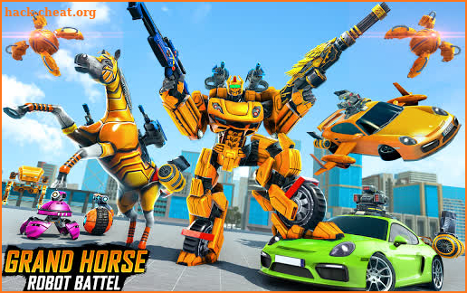 Horse Robot Transforming Game: Robot Car Game 2020 screenshot