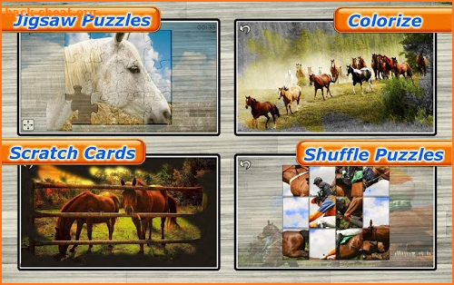 Horses Jigsaw Puzzles for Kids screenshot