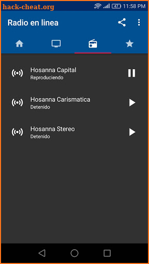 Hosanna Visión screenshot