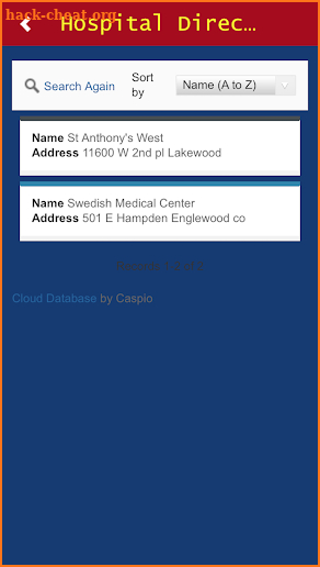 Hospital Direct Lite screenshot