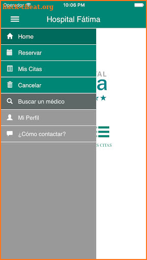 Hospital Fátima screenshot