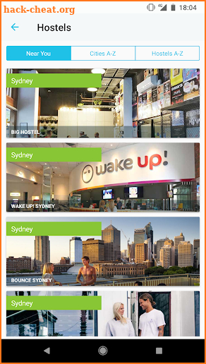 Hostels Australia: Australia's Best Hostels screenshot