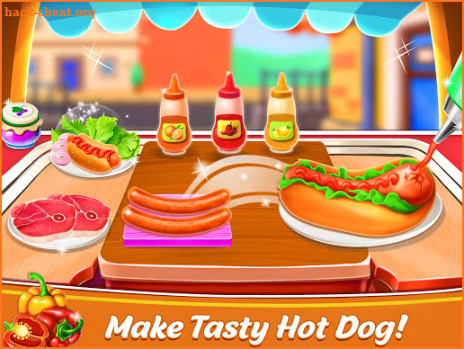 Hot Dog Maker Street Food Games screenshot