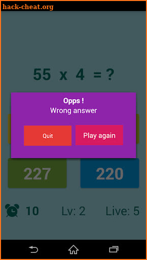 Hot MultipLication 5 screenshot