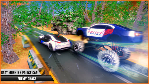 Hot pursuit Monster truck 3d: GT police chase screenshot