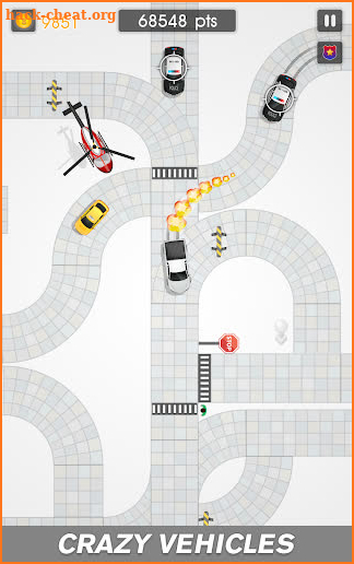 Hot Pursuit Police Car Chase - Driving Games Free screenshot