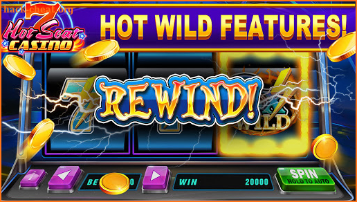 Hot Seat Casino - Offline Classic Vegas Slots Game screenshot