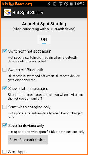 Hot Spot Starter screenshot