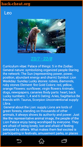 Hot Zodiac 2019 6 screenshot