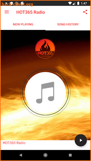 HOT365 Radio screenshot