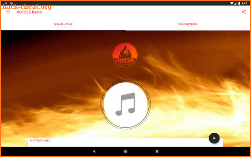 HOT365 Radio screenshot