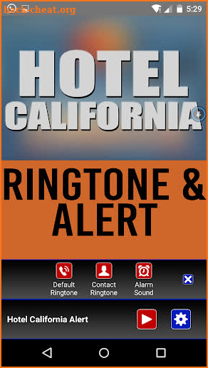 Hotel California Ringtone screenshot