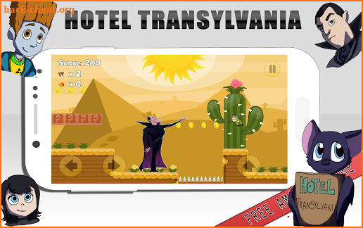 Hotel Dracula Transulvania Onion Dash screenshot