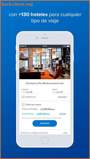 Hoteles City Express screenshot