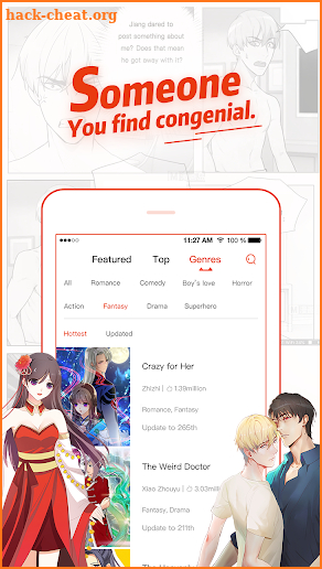 Hotoon—Daily Free Comics & Webtoon screenshot