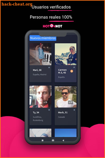 HotOrnot screenshot