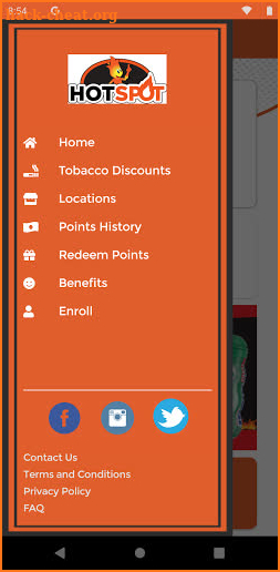 Hotspot Rewards Spot screenshot