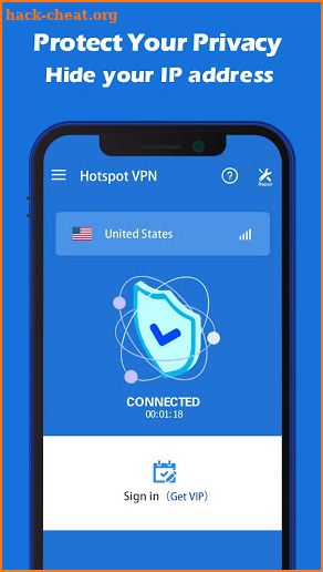 Hotspot VPN - Free Unlimited Fast Proxy VPN screenshot