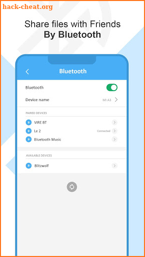 Hotspot Wifi Bluetooth Manager : Connector screenshot