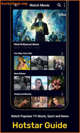 Hotstar Live TV Shows - Movies & Streaming Tips screenshot