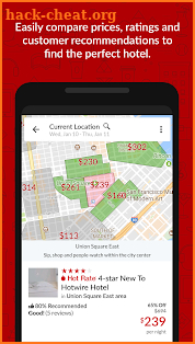 Hotwire Hotel & Car Rental App screenshot