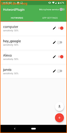 Hotword Plugin [Tasker Plugin] screenshot