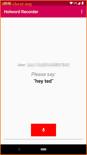 Hotword Recorder screenshot