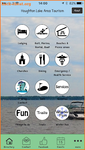 Houghton Lake App screenshot