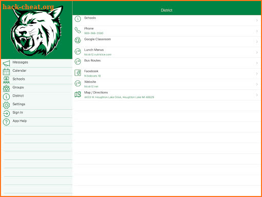 Houghton Lake Bobcats screenshot