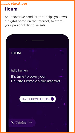 Houm.me screenshot