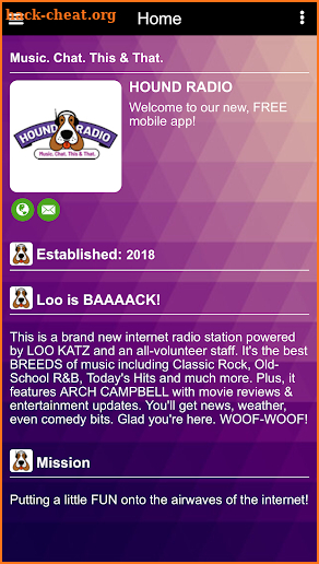 HOUND RADIO - Powered By Loo Katz screenshot