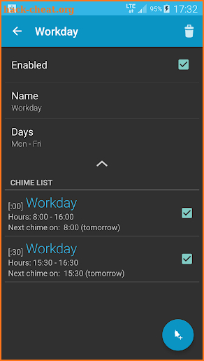 Hourly chime PRO screenshot