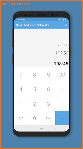 Hours & Minutes Calculator (No Ads) screenshot