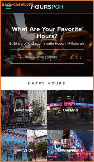 HoursPGH screenshot
