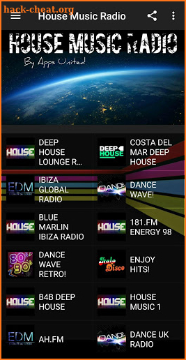 House & Dance music screenshot