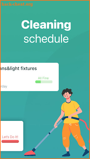 House Chores Cleaning Schedule screenshot