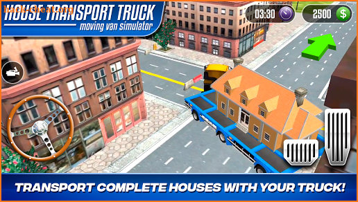 House Transport Truck Moving Van Simulator screenshot