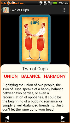 Housewives Tarot screenshot