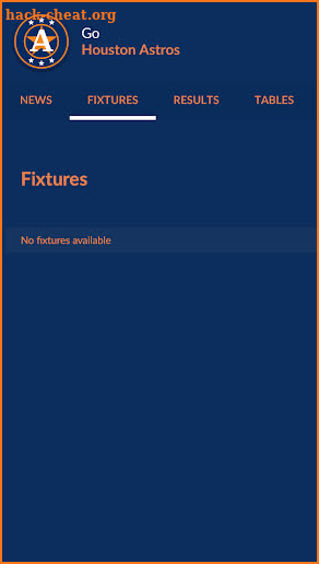 Houston Astros app screenshot