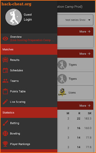 Houston Cricket League screenshot