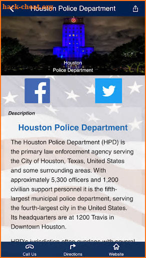 Houston Police Department screenshot