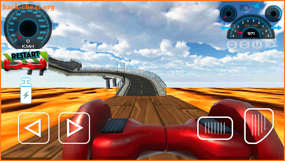 Hoverboard Stunts Hill Climb screenshot