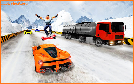 Hoverboard Traffic Racing screenshot