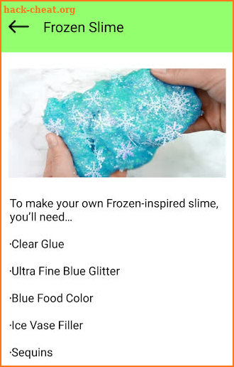 How Make Slime Easy Homemade screenshot