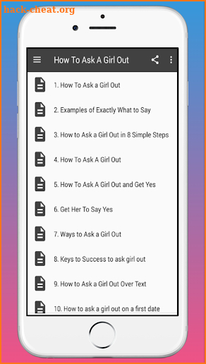 How To Ask A Girl Out screenshot