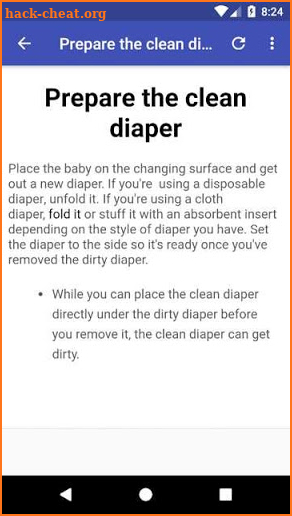 How To Change Diaper For Baby screenshot